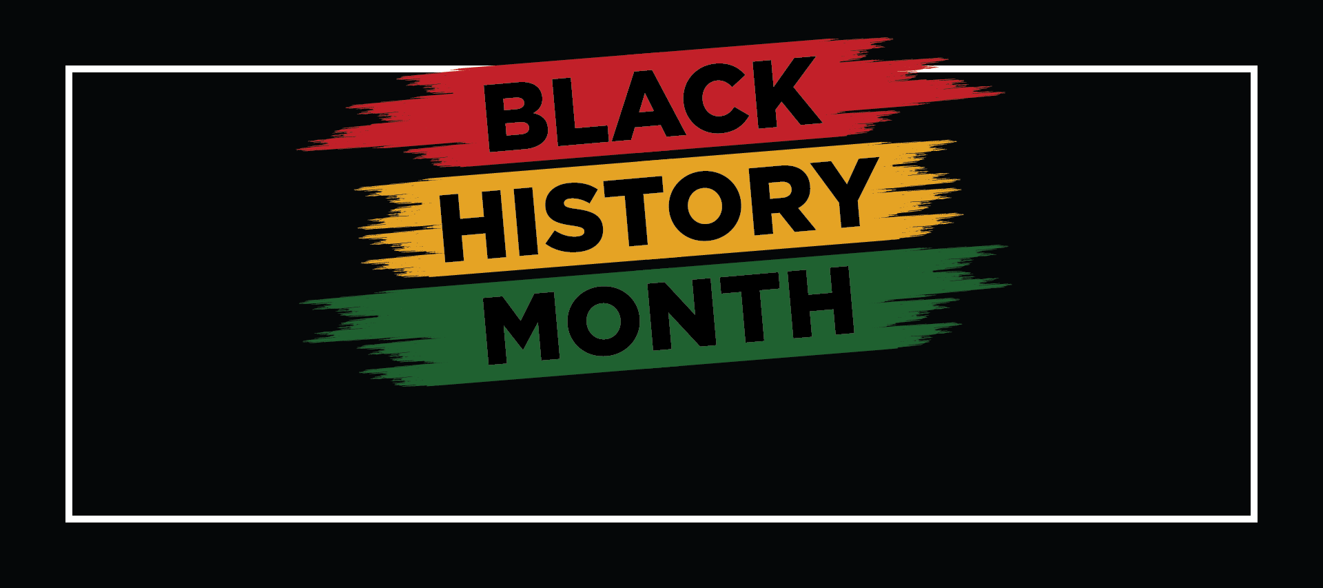 Text: Black History Month